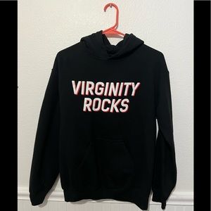 Authentic Virginity Rocks Merch Mens Small